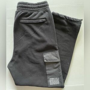 H&M Black Loose Fit Jogger Sweatpants
